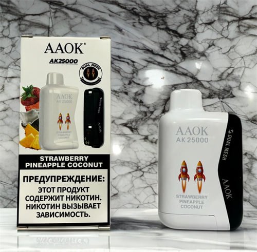 AAOK AK 25000 Original (Strawberry pineapple coconut)