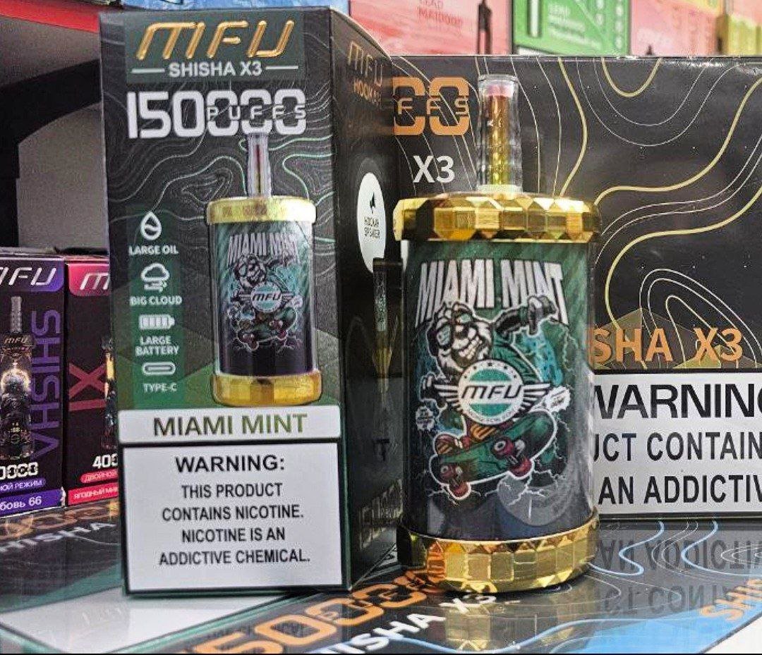 MFU 150000 кальян ORIGINAL (Черная смородина и мята)
