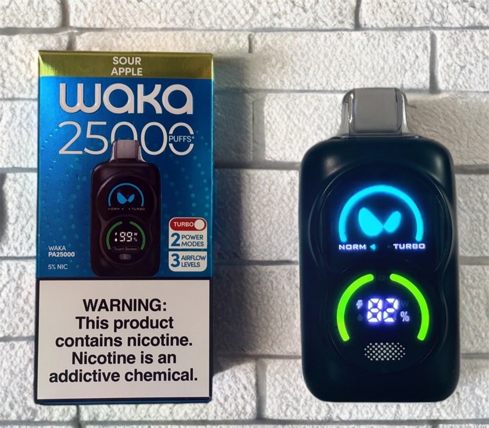 WAKA PA 25000 5% англ ORIGINAL (Strawberry Raspberry)