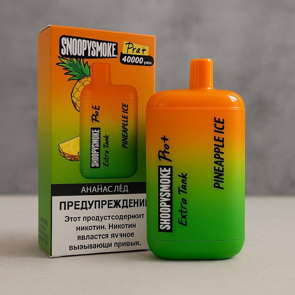 Snoopysmoke 40000 original (Персик арбузный лёд)