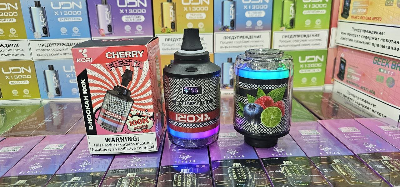 KORI 100000 КАЛЬЯН Original (Blue razz lemonade)