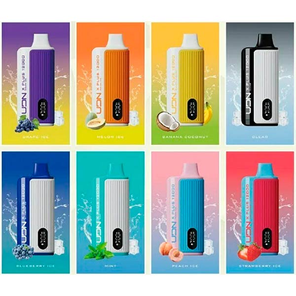 UDN X PLUS 12000 ORIGINAL (Neon ice strawberry banana)